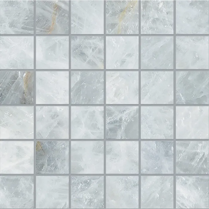 Tele di Marmo Precious Mosaico Crystal Azure Silktech 50x50